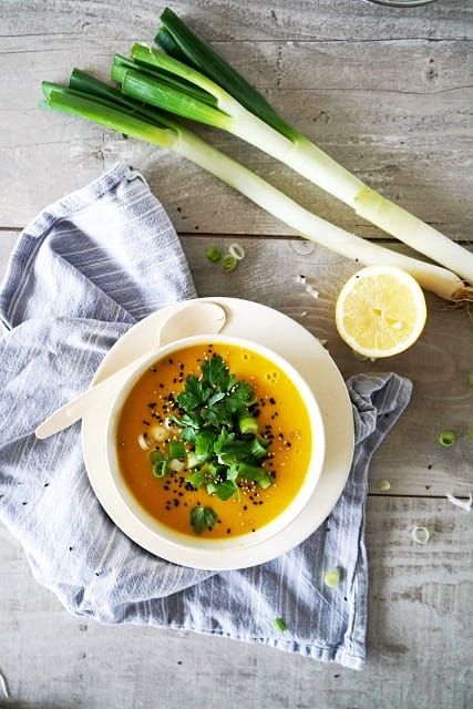 Mango-Süsskartoffel-Suppe