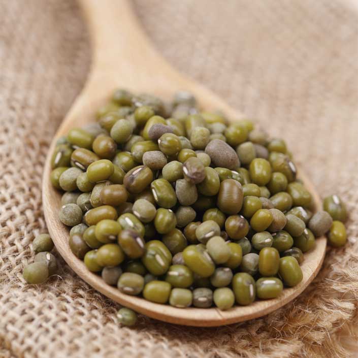 Mung beans detoxify