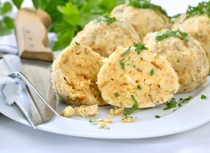 Semmelknödel mit Vegan Milch