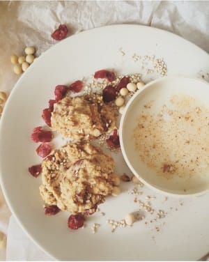 Sesam Cranberry Cookies