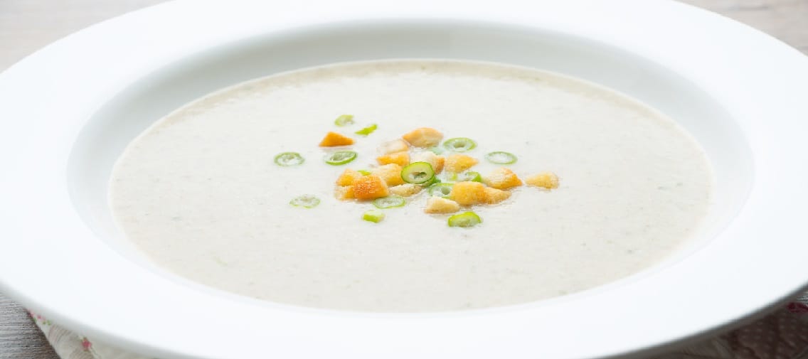 Weisse-Bohnen-Cashew-Cremesuppe