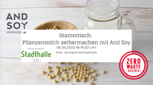 Zero Waste Stammtisch: Pflanzenmilch selbermachen